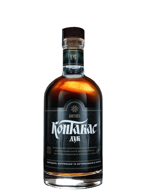 Настоянка на бруньках "КОНТАБАС ДУБ" (БІТТЕР) 0,7 л.