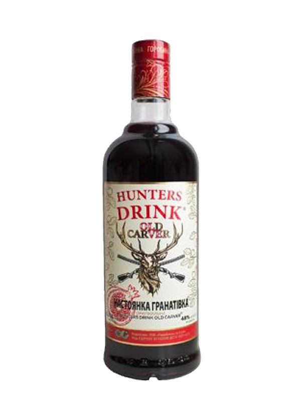Настойка Hunter drink гранатовка 48% 0,75л